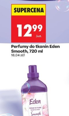Perfumy do tkanin Smooth 720 ml promocja w Biedronka