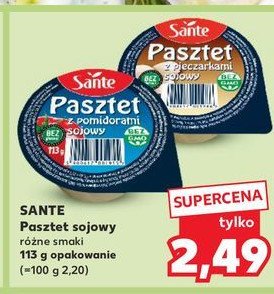 Pasztet sojowy z pomidorami Sante promocja