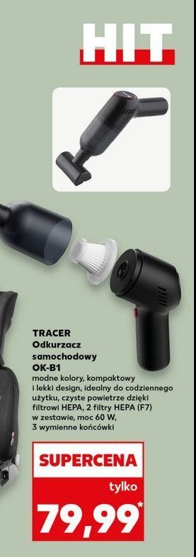 Odkurzacz samochodowy ok-b1 Tracer promocja