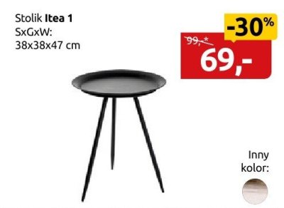 Stolik Ikea 1 promocja w Black Red White