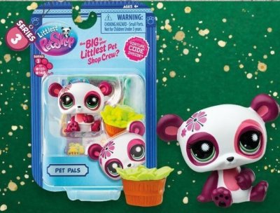 Littlest Pet Shop Pet Pals zabawka figurka panda z akcesoriami promocja w Kaufland