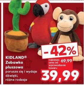 Pluszak małpka Kidland promocja w Kaufland