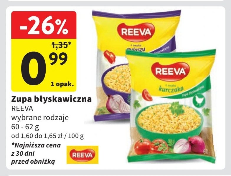 Zupa o smaku gulaszu Reeva promocja