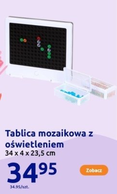 Tablica mozaikowa z oświetleniem  promocja w Action