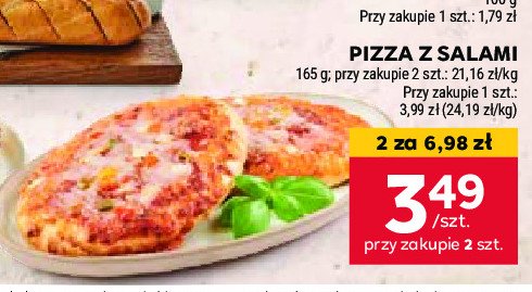 Pizza z salami pepperoni promocja