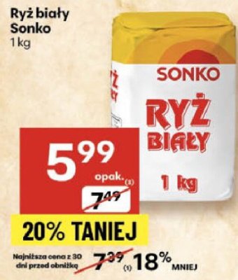 Ryż biały promocja w Delikatesy Centrum