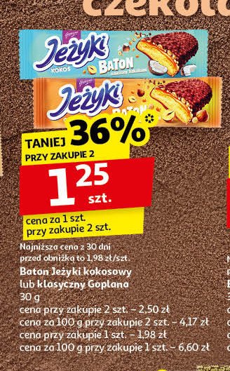 Baton kokos Jeżyki promocja