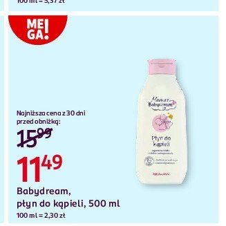 P艂yn do k膮pieli BABYDREAM MAMAS promocja