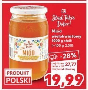 Miód wielokwiatowy K-classic stąd takie dobre! promocja