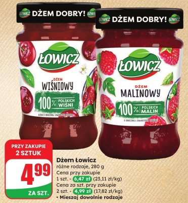 Dżem wiśniowy promocja w Dino