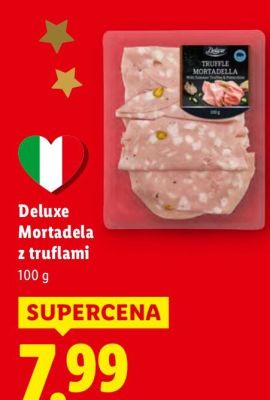 Mortadela z truflami Deluxe promocja w Lidl