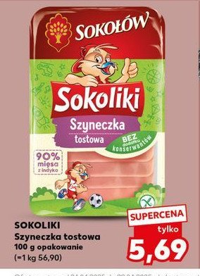 Szyneczka tostowa z indyka Soko艂贸w sokoliki promocja