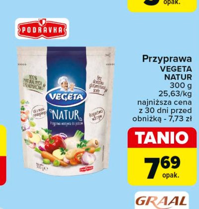 Przyprawa warzywna do potraw Vegeta natur promocja