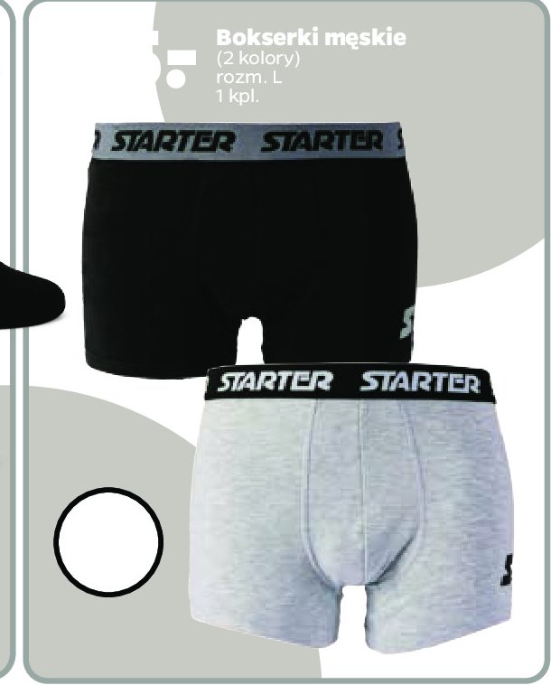 Bokserki m臋skie rozm. l STARTER promocja