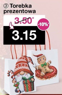 Torebka prezentowa - różne wzory promocja w Woolworth