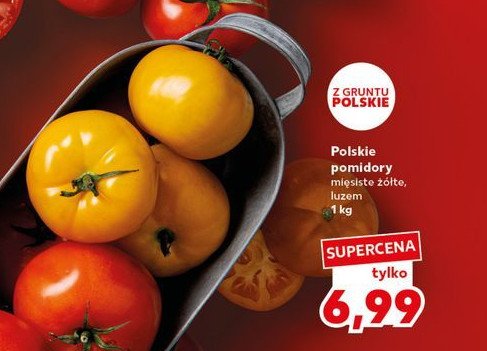 Pomidor mięsisty żółty polska promocja
