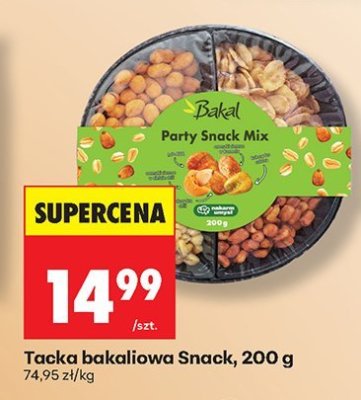 Tacka bakaliowa Snack Bakal Party Snack Mix 200g promocja w Biedronka
