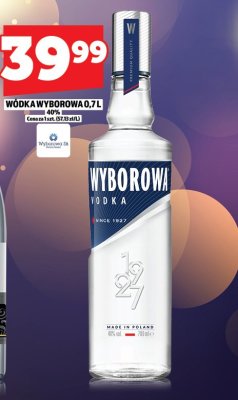 Wódka Wyborowa 0.7L promocja w TOPAZ