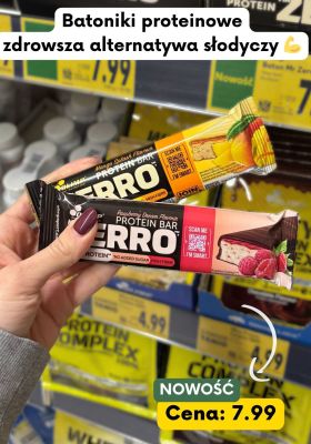 Baton proteinowy Raspberry Dream promocja w Kaufland