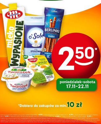 Twarożek naturalny Piątnica promocja w Żabka