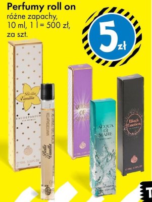 Perfumy roll on różne zapachy 10 ml promocja w Tedi
