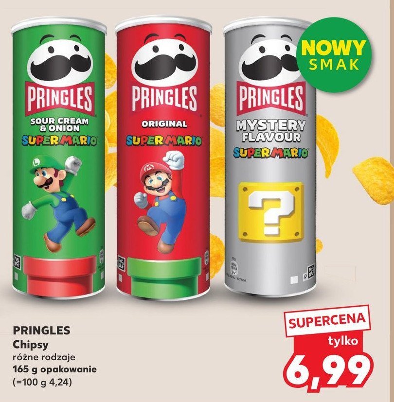 Chipsy mystery flavour Pringles promocja w Kaufland