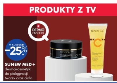 Dermokosmetyki SUNEW MED+ do pielęgnacji twarzy oraz ciała promocja w Super-Pharm
