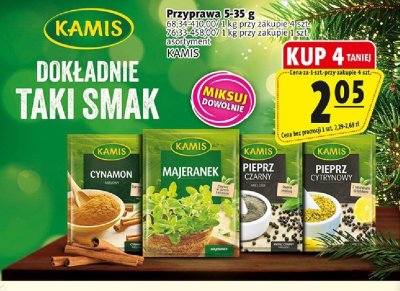Przyprawa Kamis różne rodzaje promocja w Prim Market