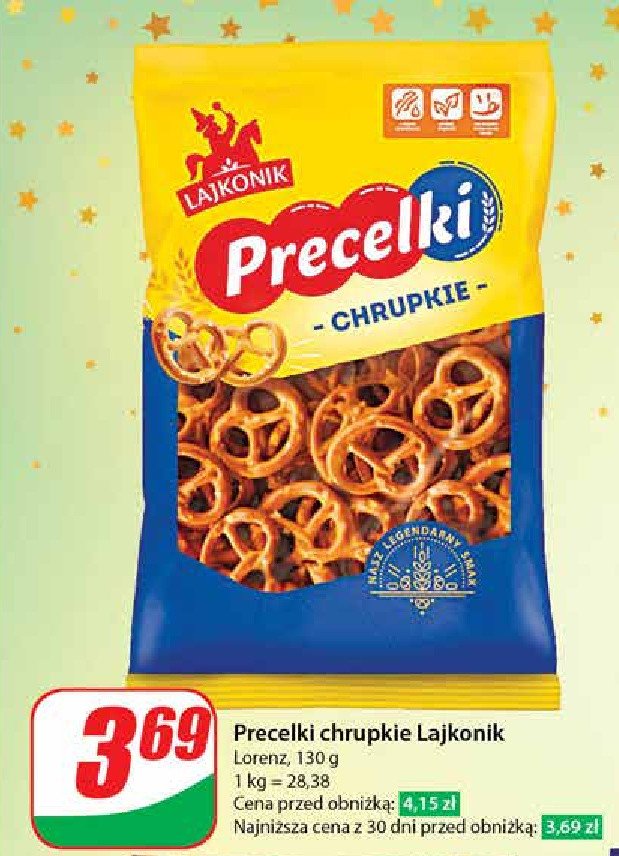 Precelki Lajkonik precelki chrupkie promocja