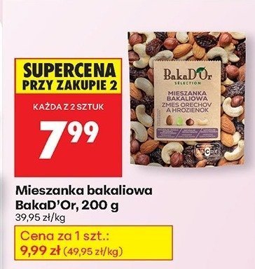 Mieszanka bakaliowa promocja w Biedronka