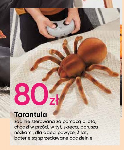 Tarantula sterowana radiem promocja