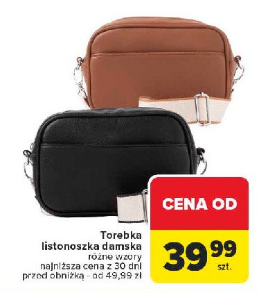 Torebka listonoszka promocja w Carrefour