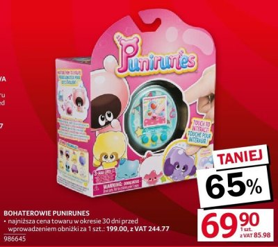 Bohaterowie Punirunies promocja w Selgros