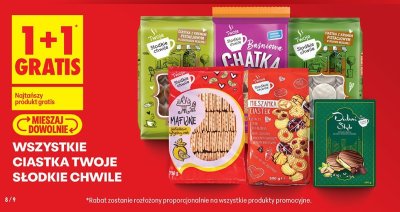 Ciastka Twoje Słodkie Chwile ciastka z kremem pistacjowym promocja w Biedronka