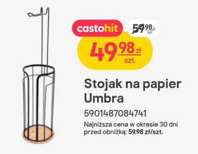 Stojak na papier Umbra promocja w Castorama