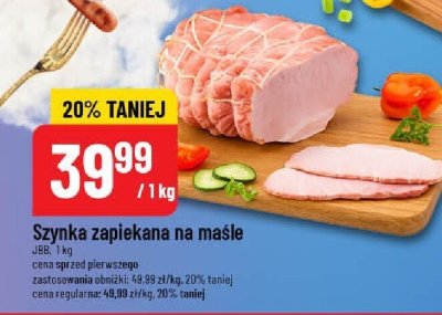 Szynka zapiekana na maśle promocja w POLOmarket