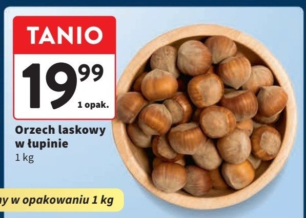 Orzech laskowy promocja