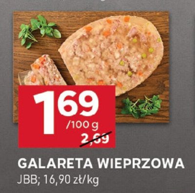 Galareta wieprzowa promocja w Stokrotka