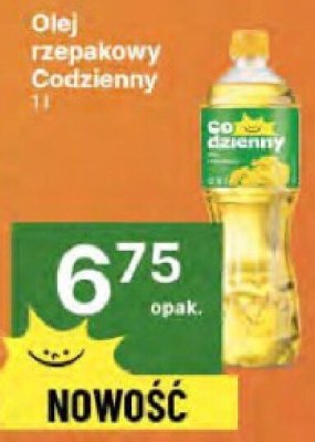 Olej rzepakowy Codzienny promocja w Delikatesy Centrum