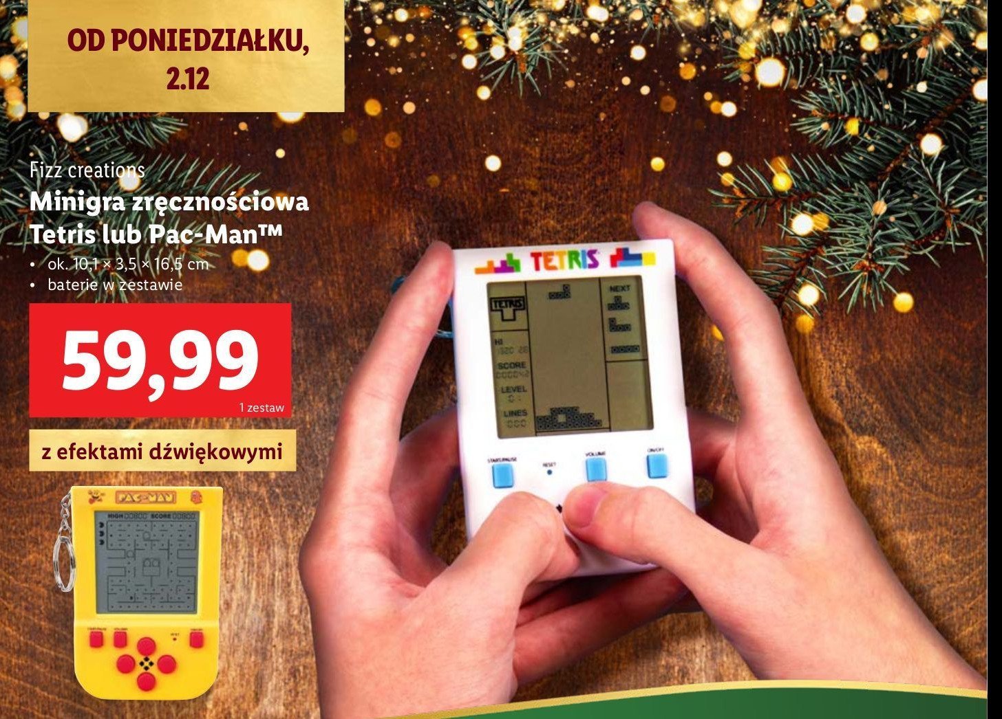 Gra tetris mini promocja