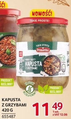 Kapusta z grzybami 420g promocja w Selgros