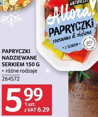 Papryczki nadziewane serkiem 150 g promocja w Selgros