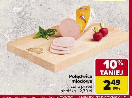 Polędwica miodowa Indykpol promocja w Carrefour