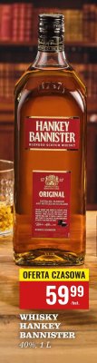 Whisky Hankey Bannister promocja w Biedronka