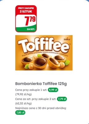 Bombonierka 125 g promocja w Dino