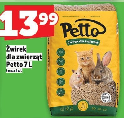 Żwirek dla zwierząt Petto 7L promocja w TOPAZ
