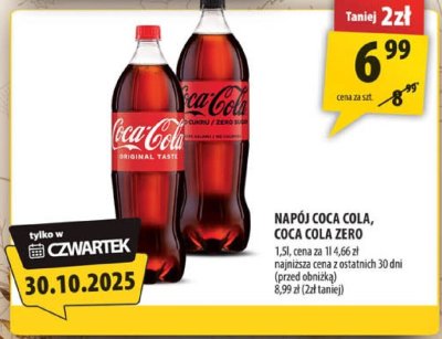 Nap贸j Coca-Cola promocja