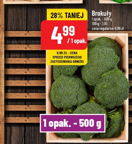 Brokuły promocja