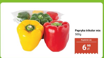 Papryka trikolor mix promocja w Dino