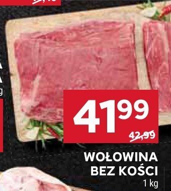 Wołowina bez kości promocja w Stokrotka